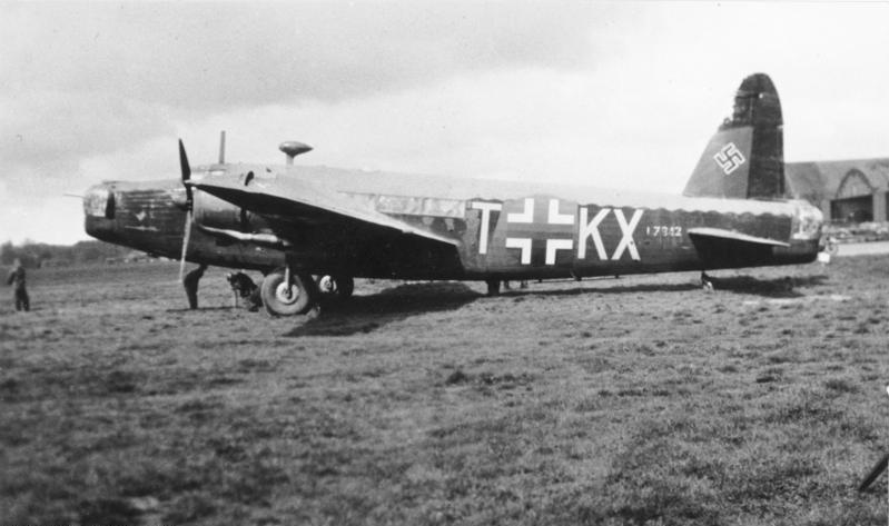 Captured 311 Squadron Wellington in German markings